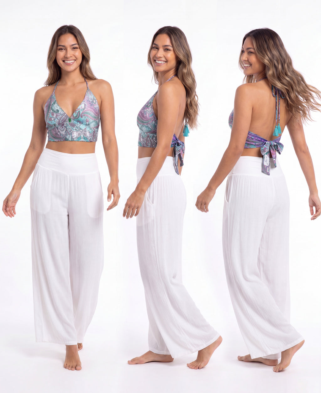 Crop top reversible