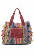 Borsa grande multicolore