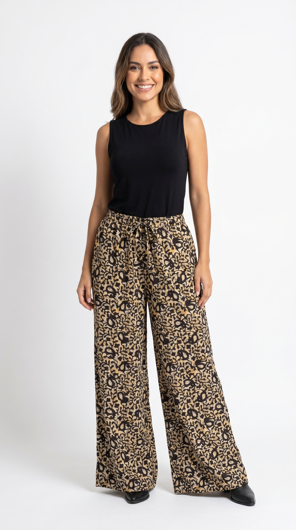 Pantalone Palazzo Stampa Batik