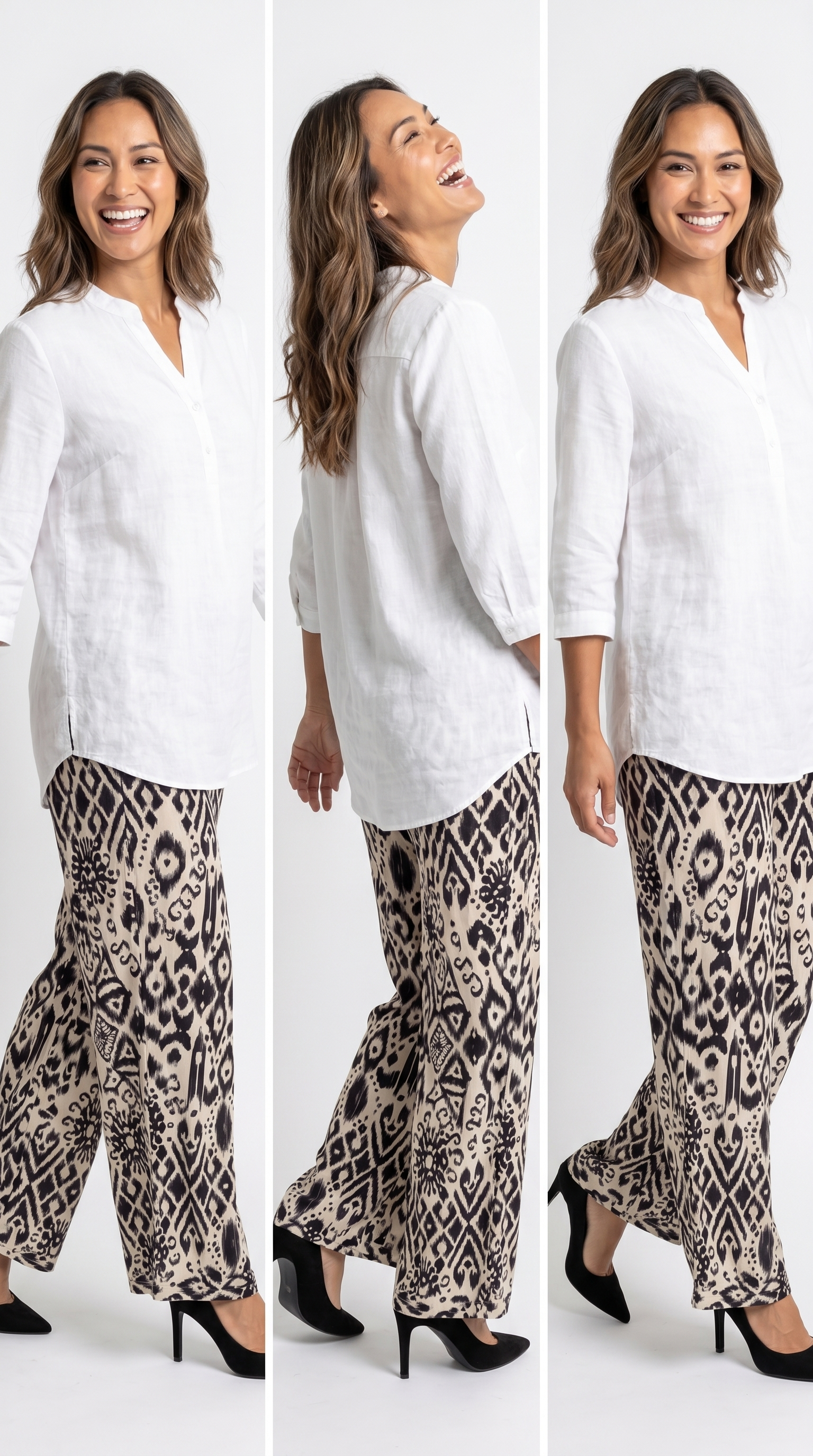 Pantalone Palazzo Stampa Batik (Copia)