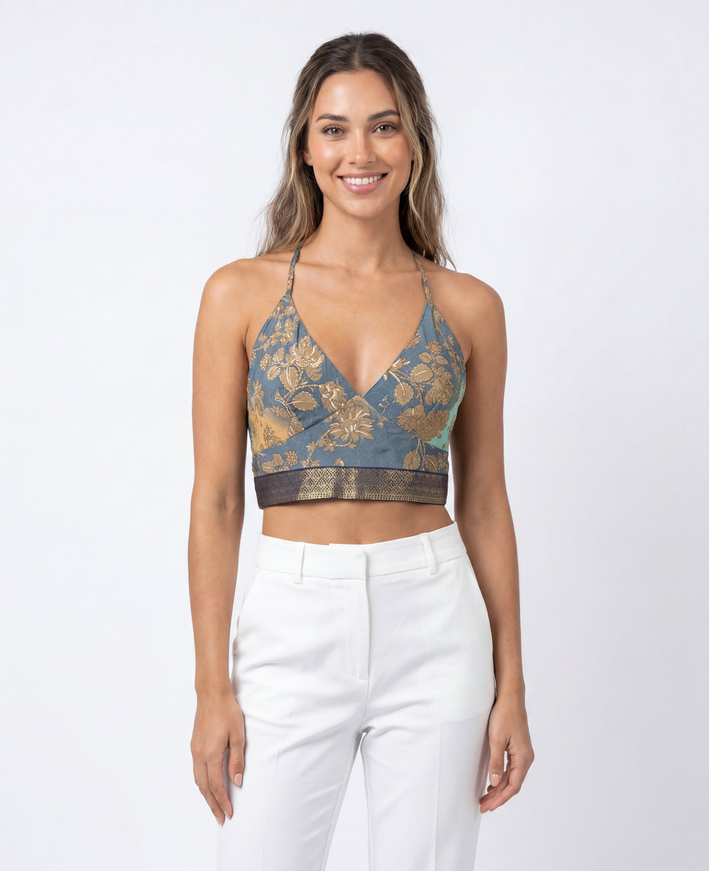 Crop top reversible