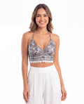 Crop top reversible