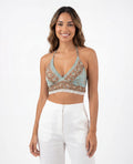 Crop top reversible