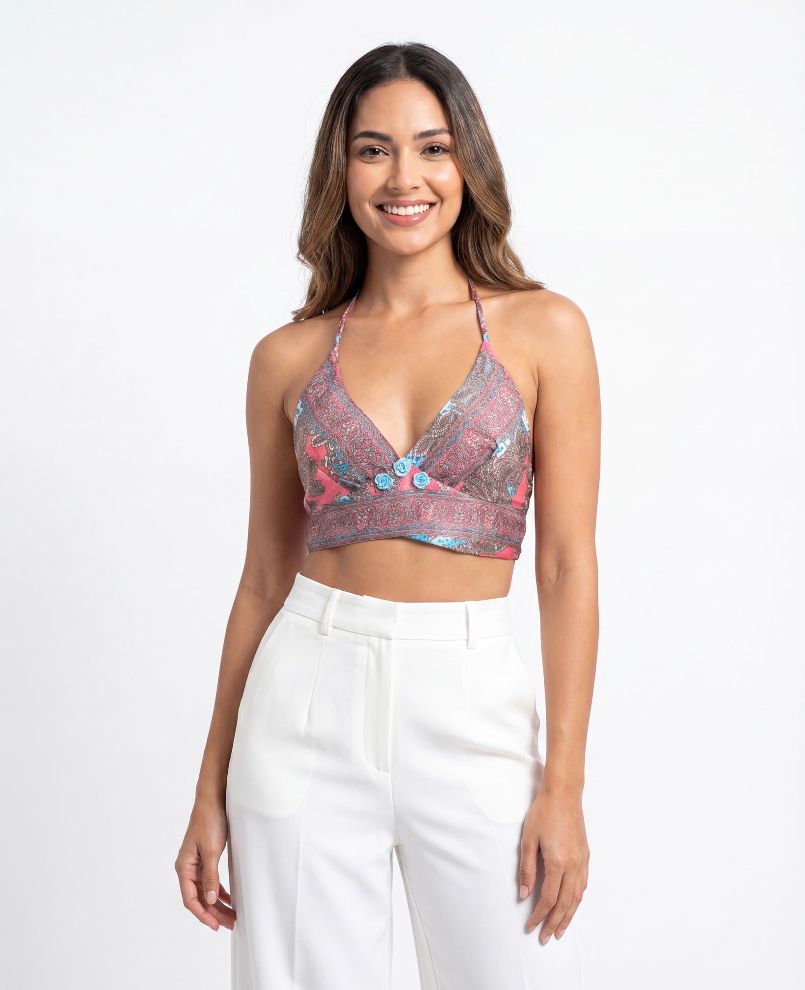 Crop top reversible