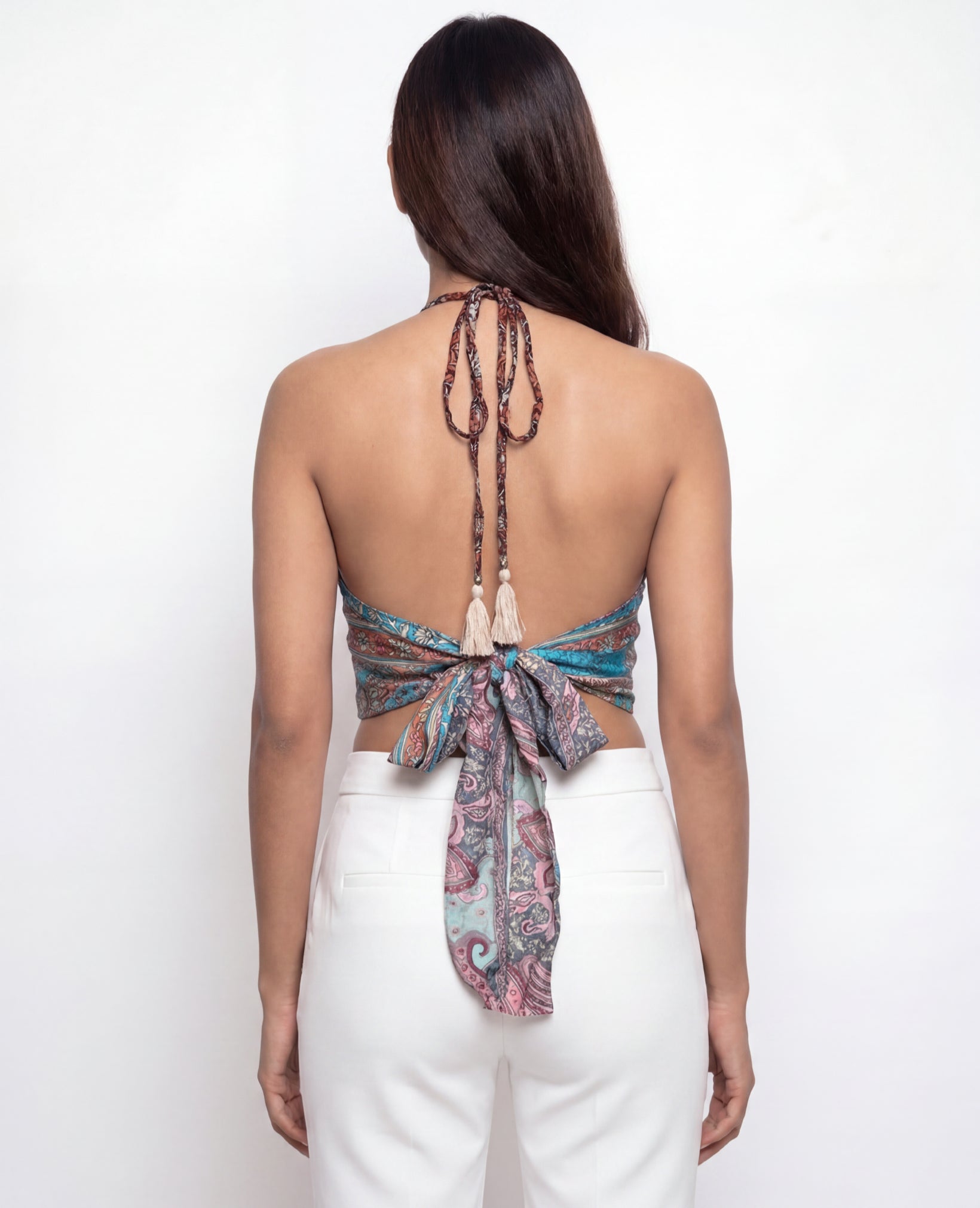 Crop top reversible