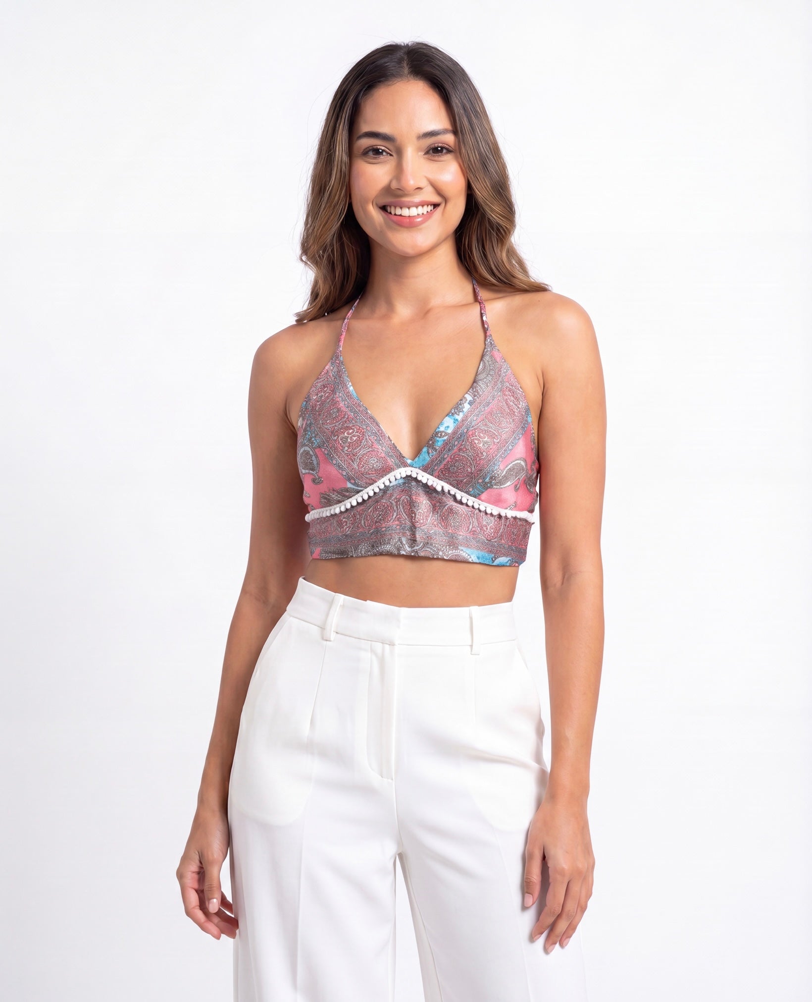 Crop top reversible