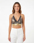 Crop top reversible