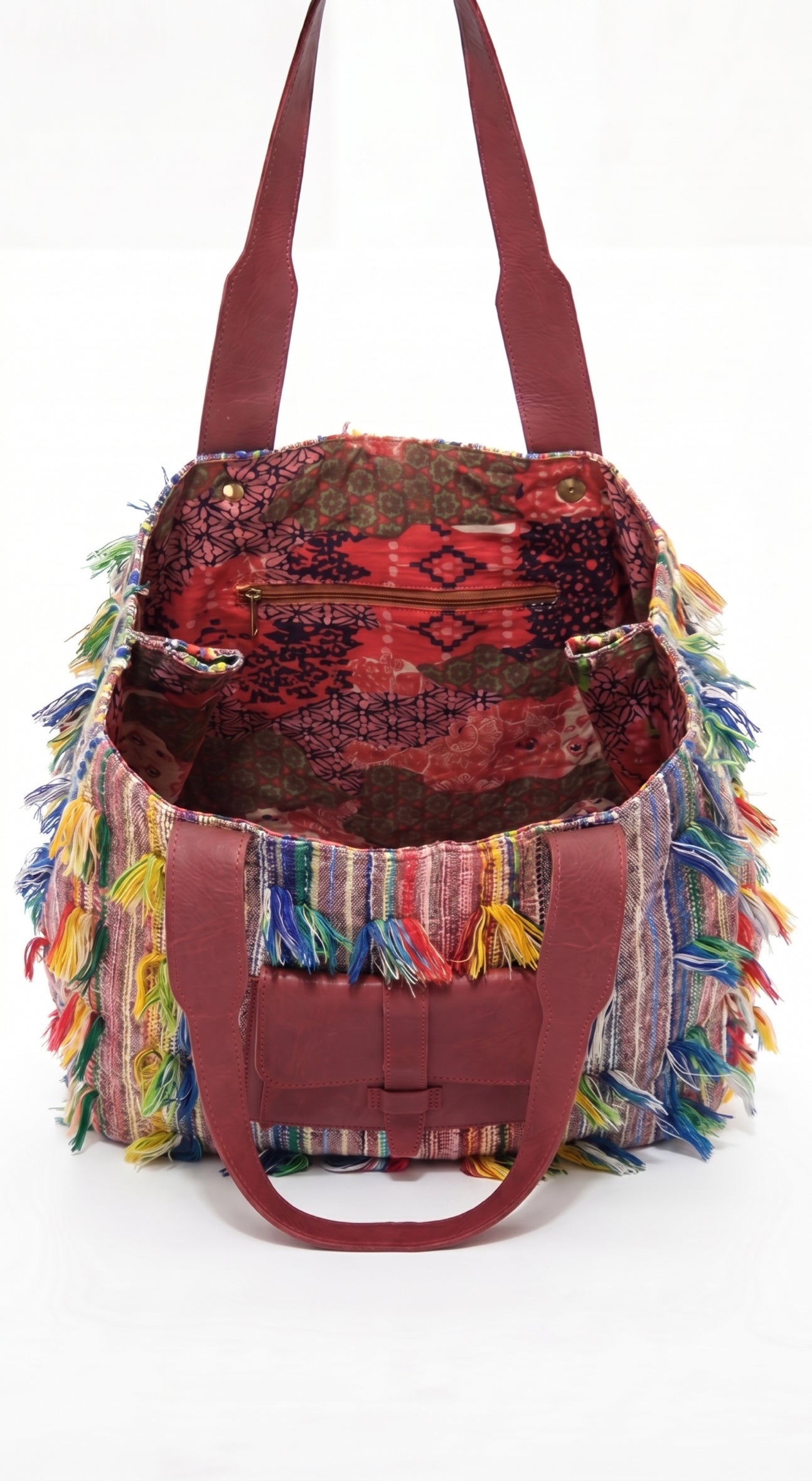 Borsa grande multicolore