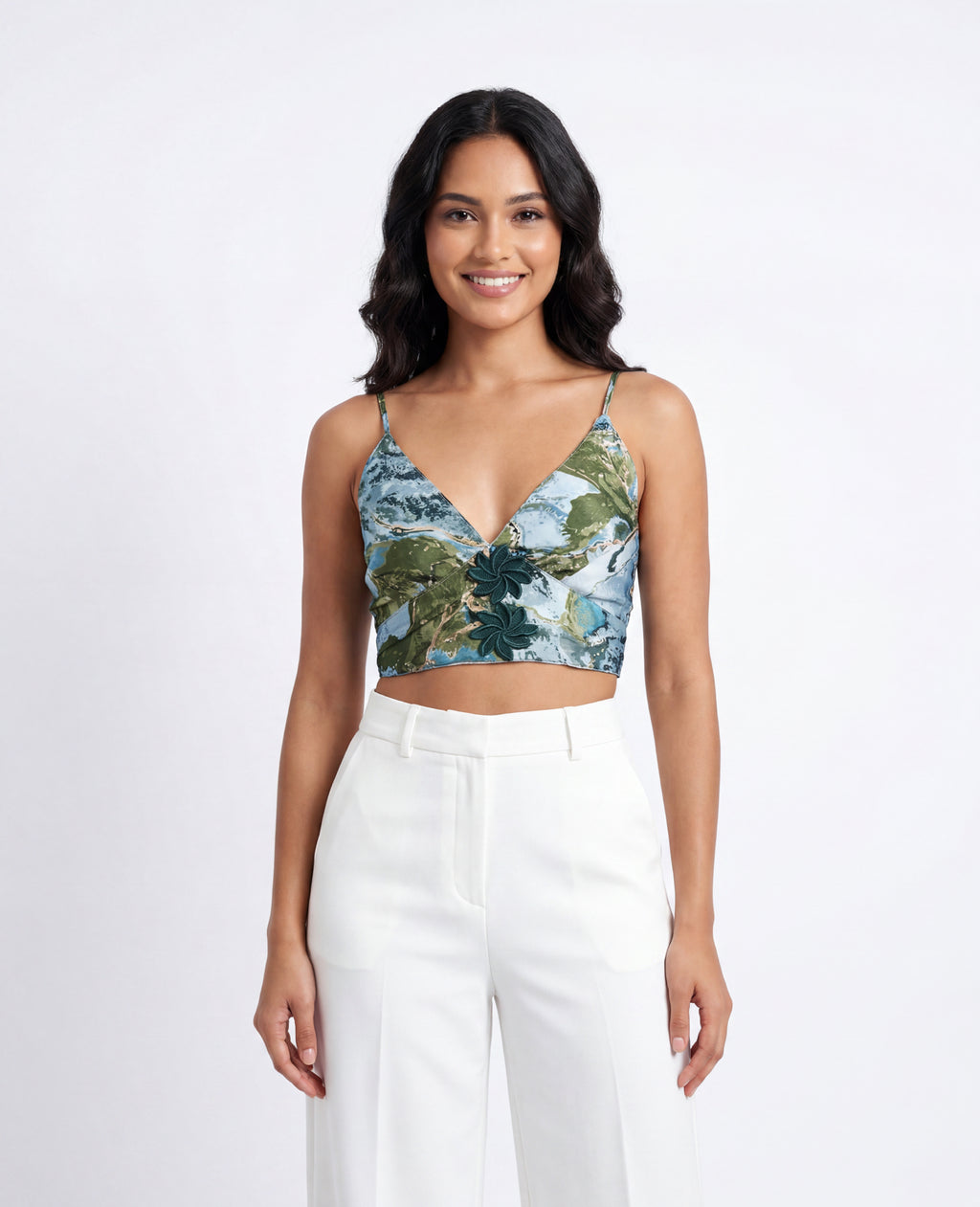 Crop top reversible