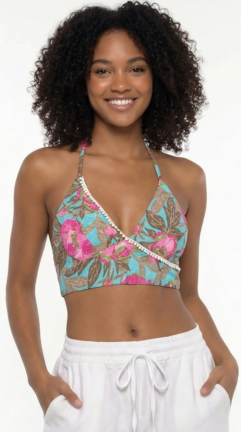 Crop top reversible