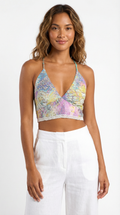 Crop top reversible