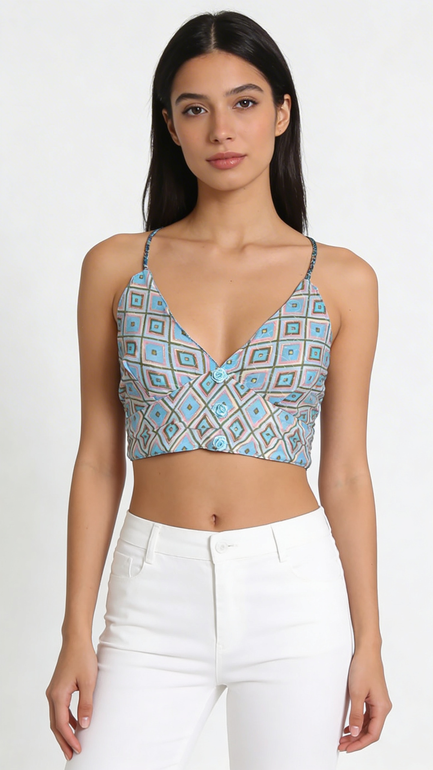 Crop top reversible