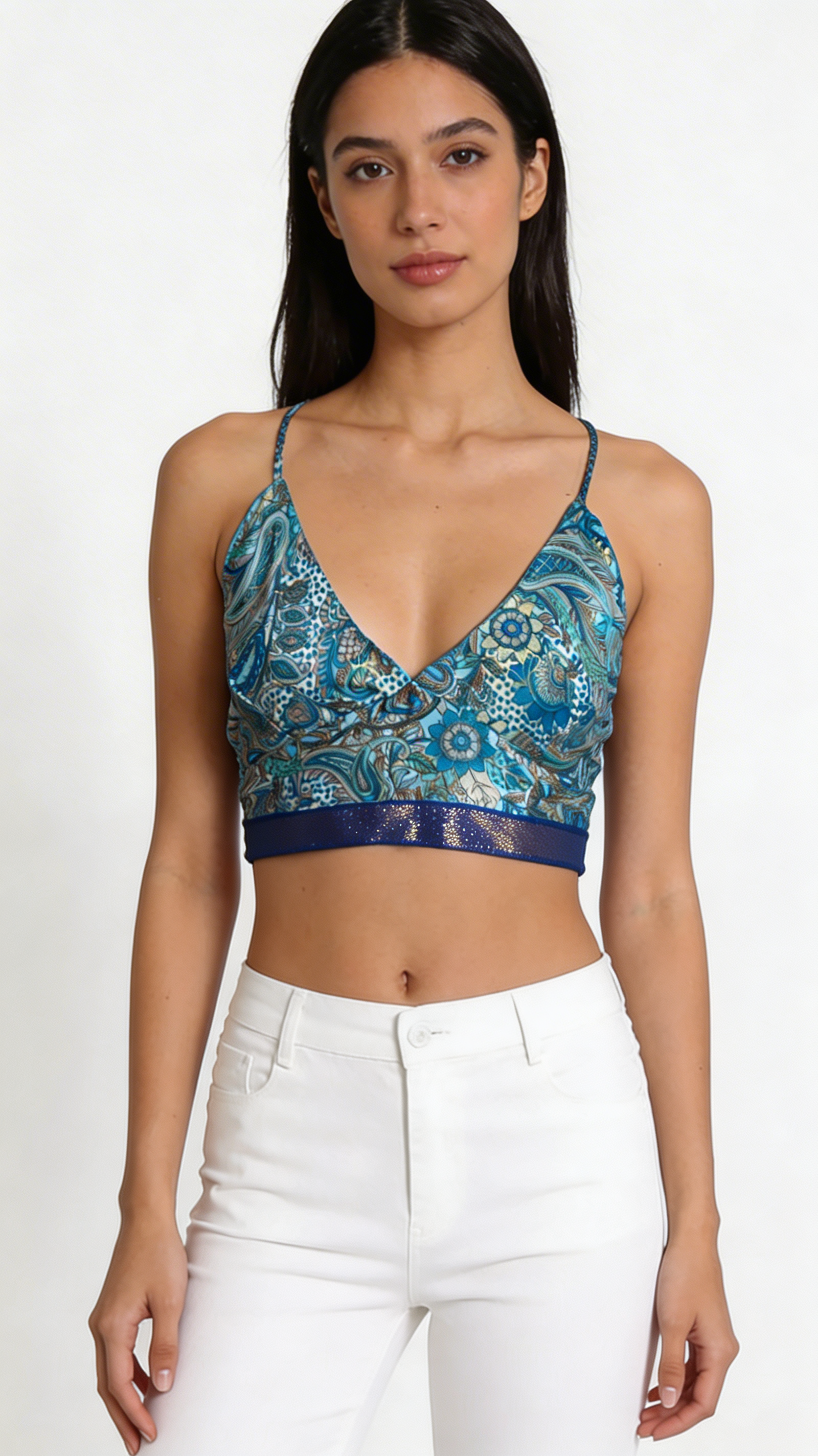 Crop top reversible