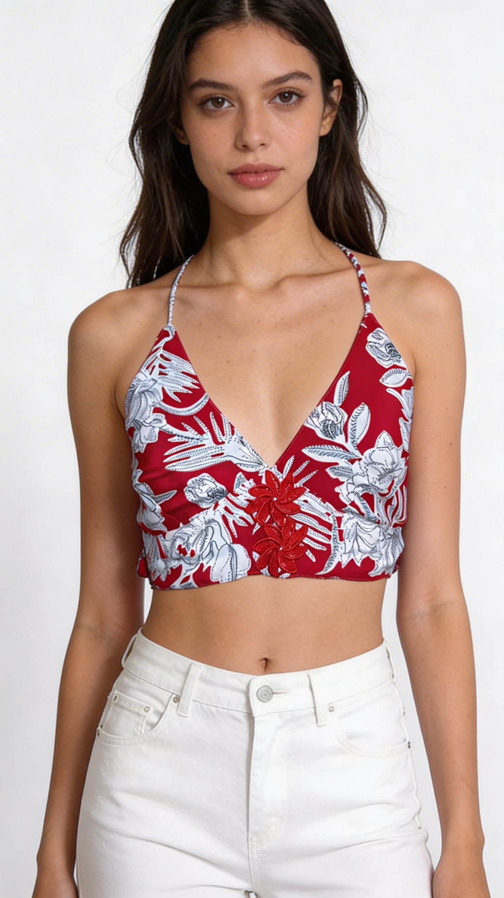 Crop top reversible