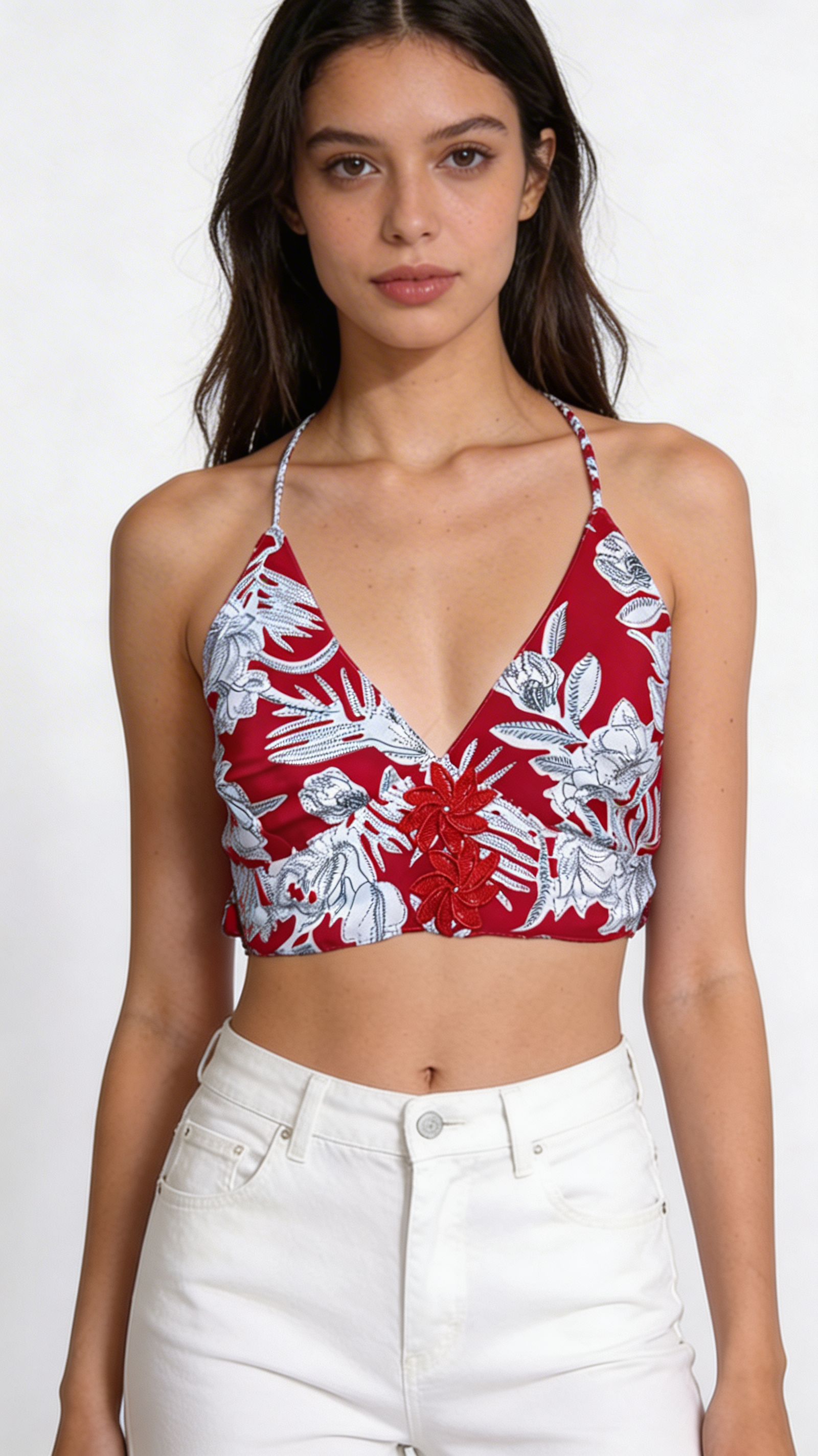 Crop top reversible