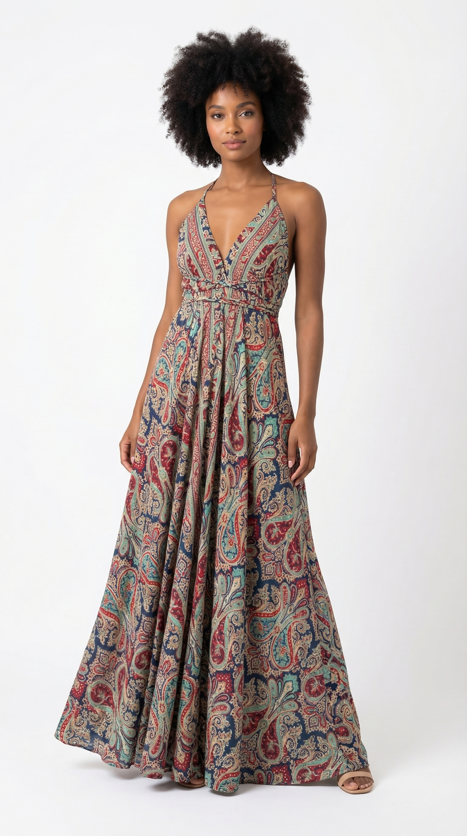 Vestito lungo boho