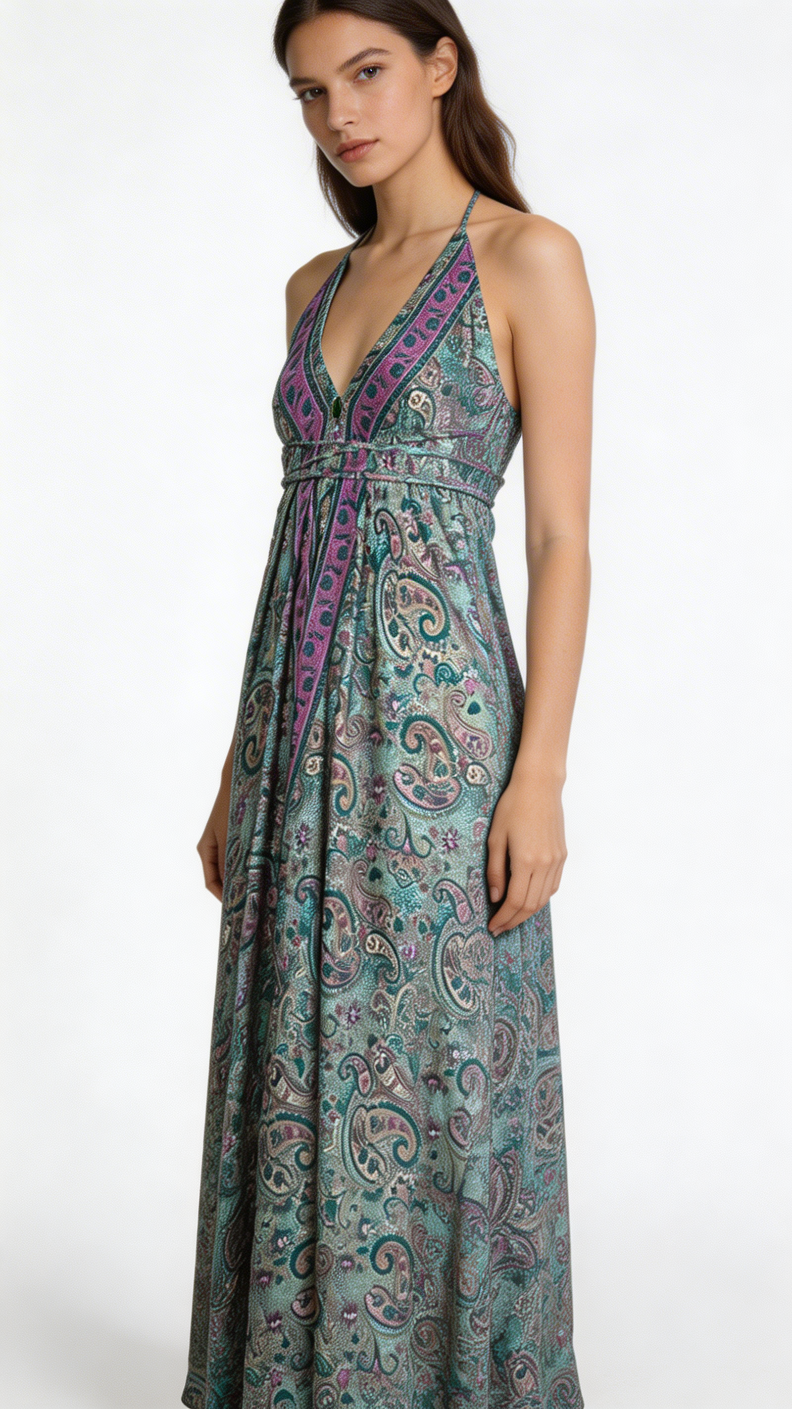 Vestito lungo boho