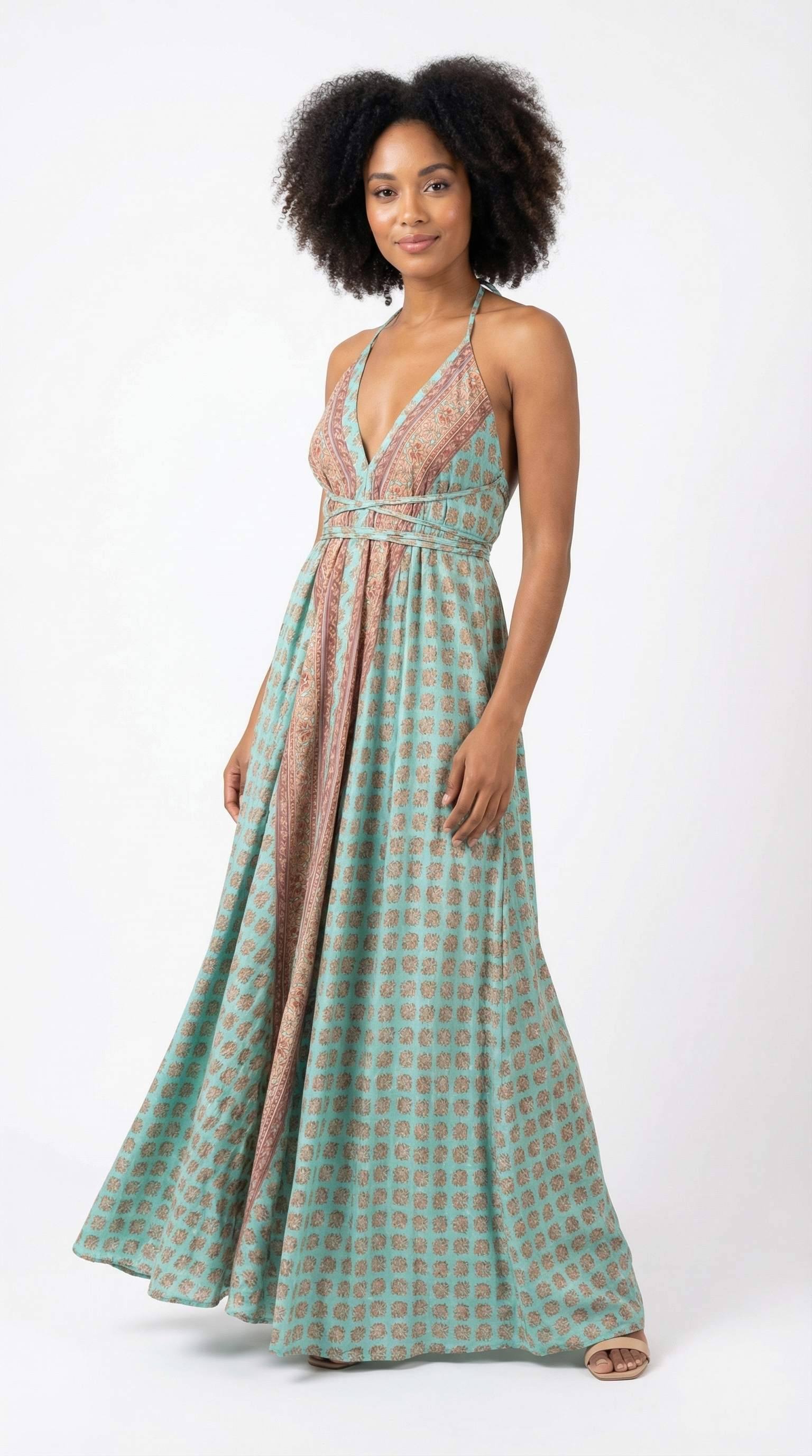 Vestito lungo boho