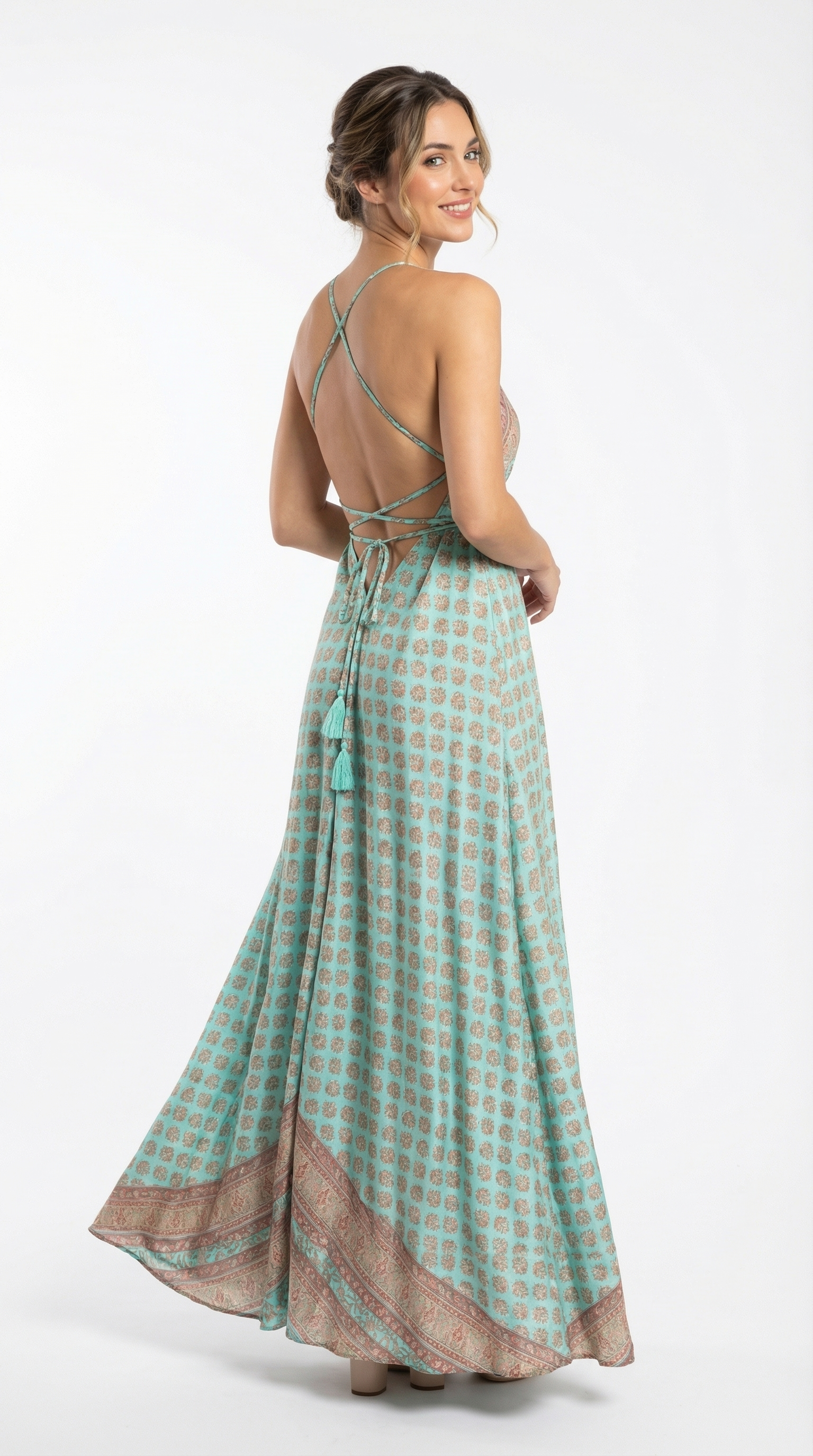 Vestito lungo boho