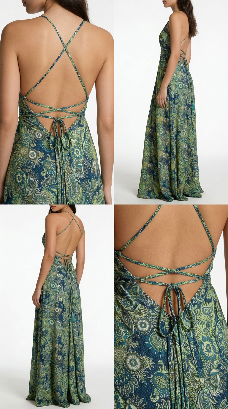 Vestito lungo boho