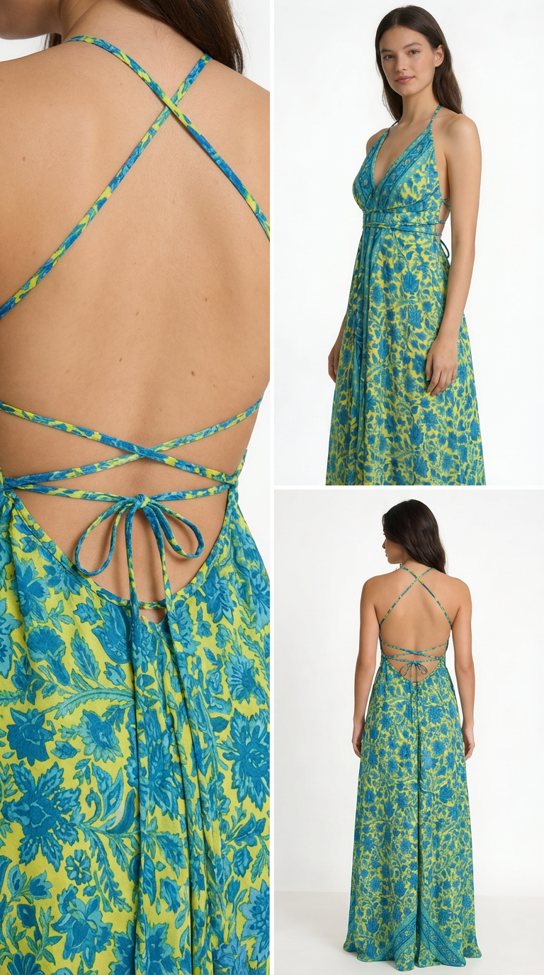 Vestito lungo boho