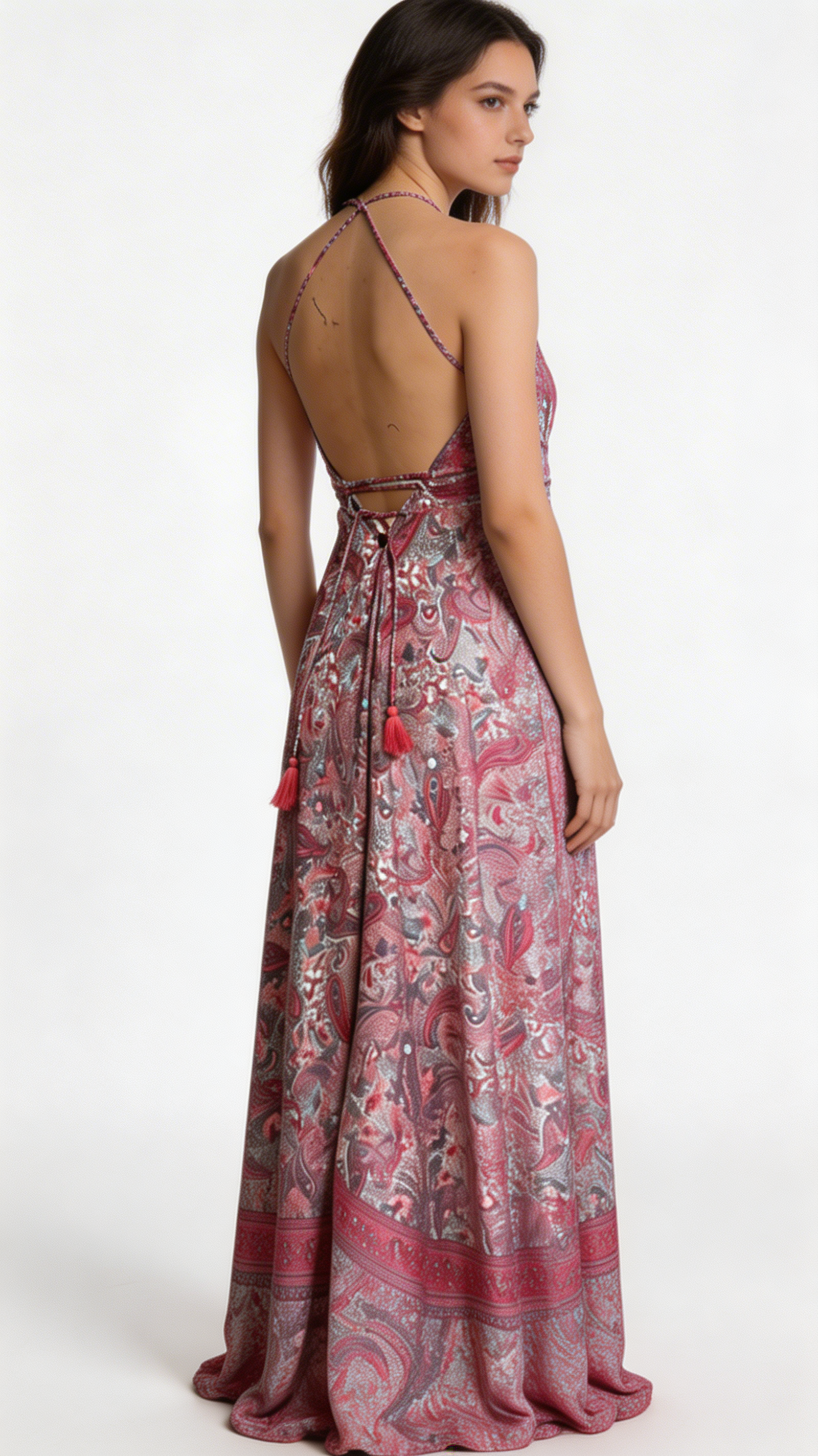 Vestito lungo boho