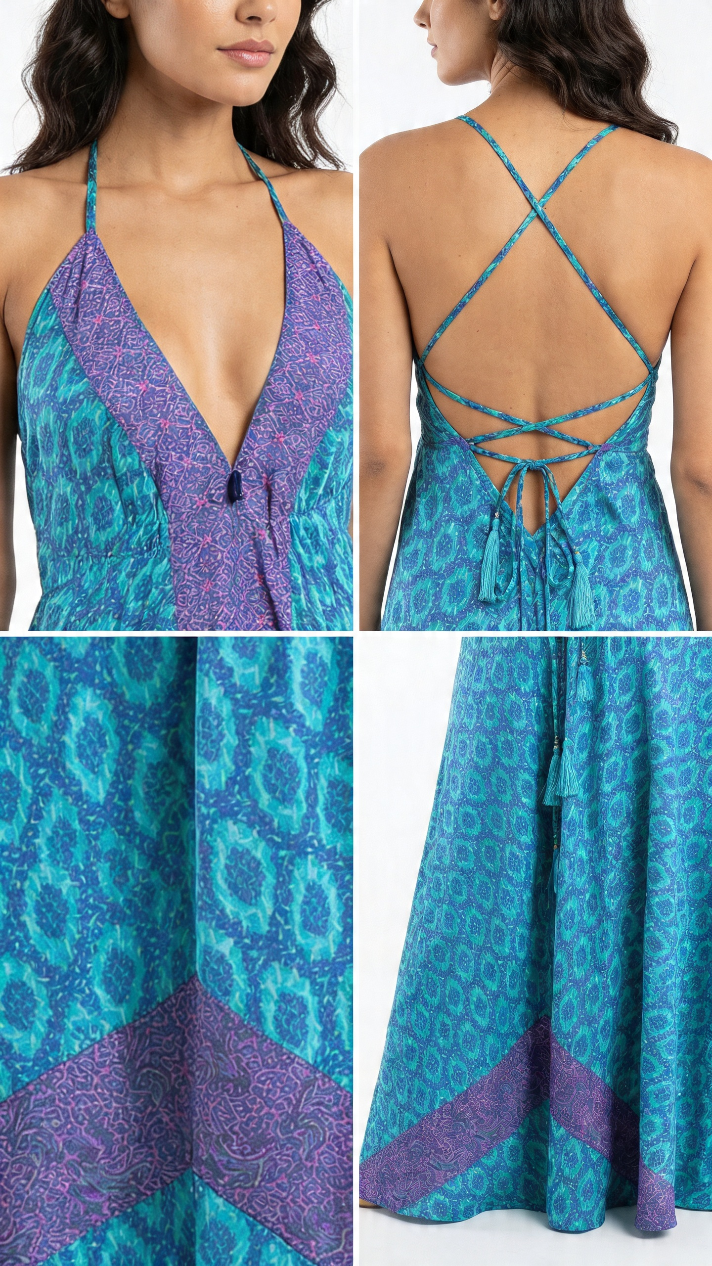 Vestito lungo boho