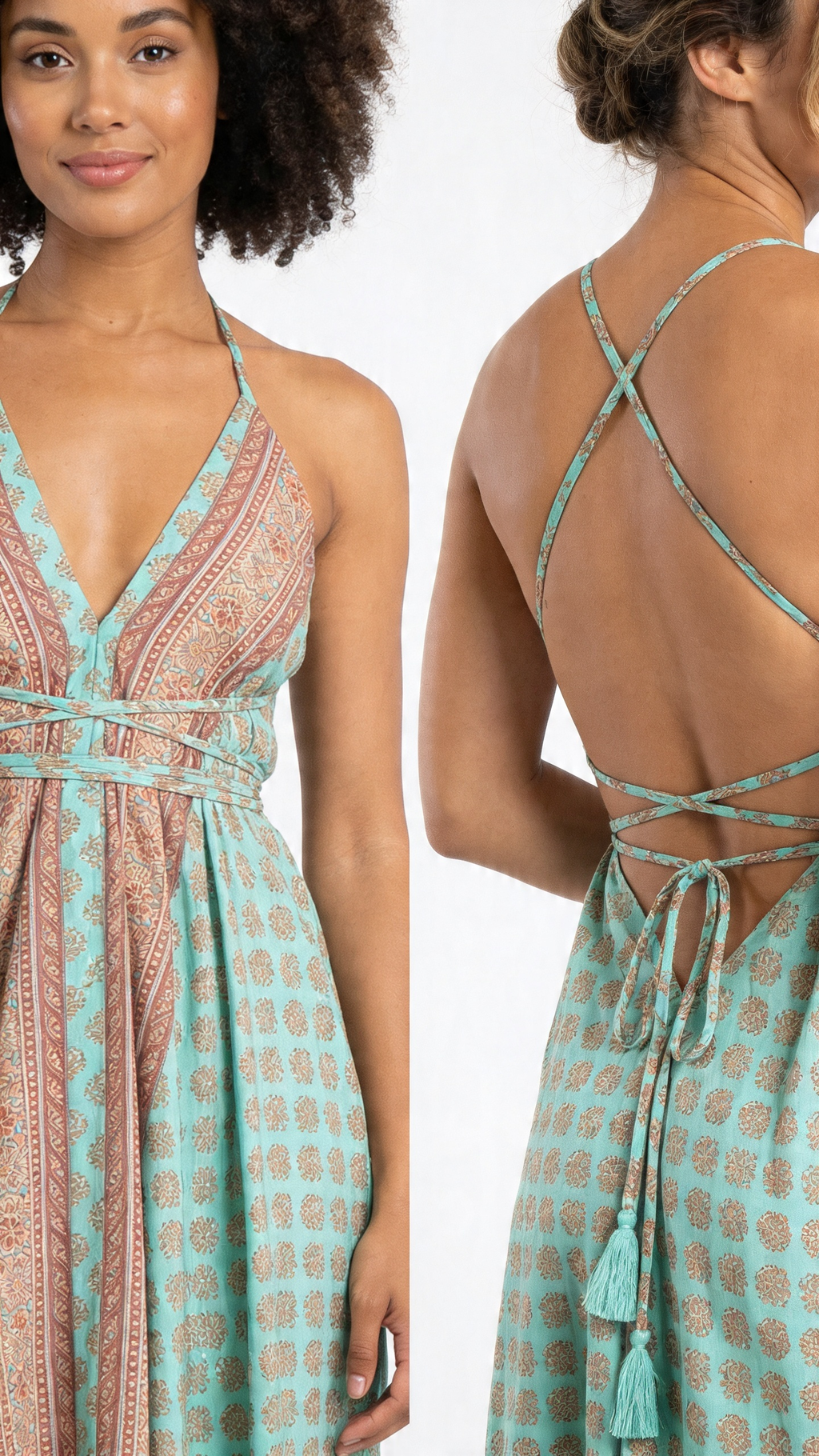 Vestito lungo boho