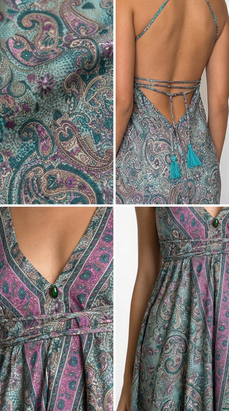 Vestito lungo boho