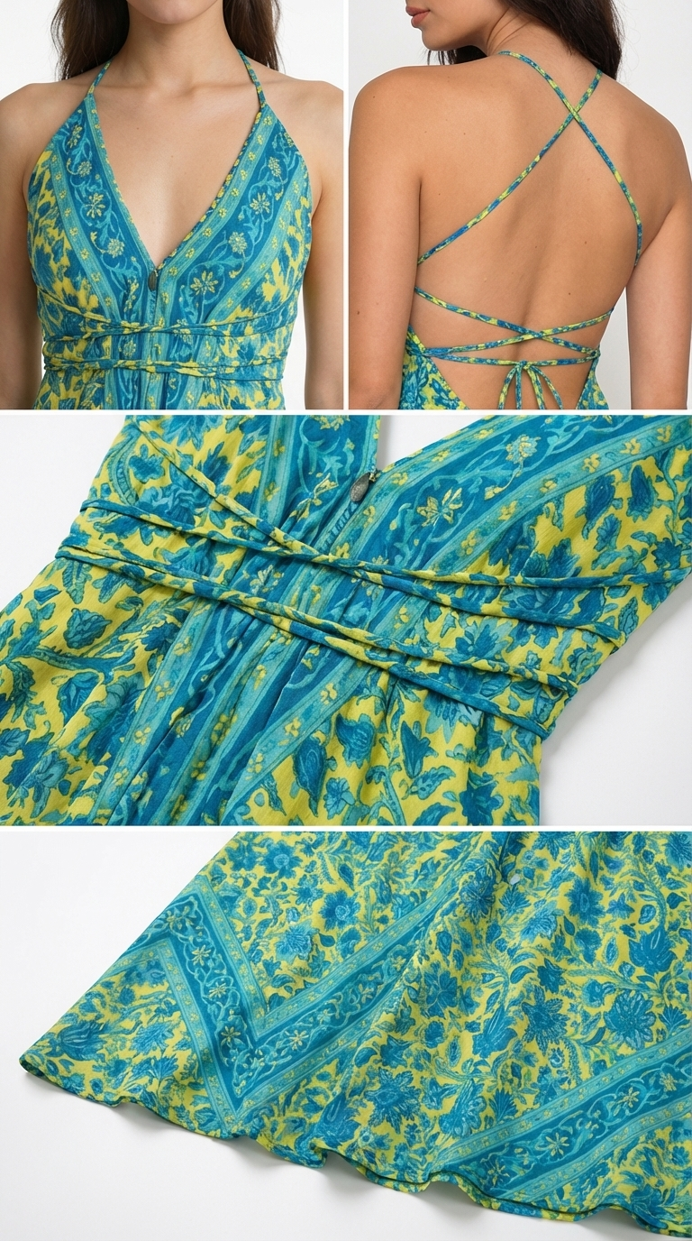 Vestito lungo boho