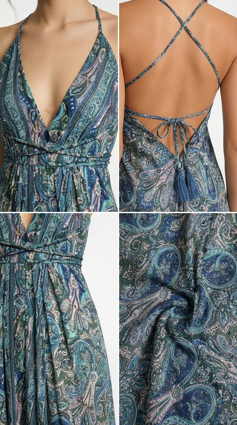Vestito lungo boho