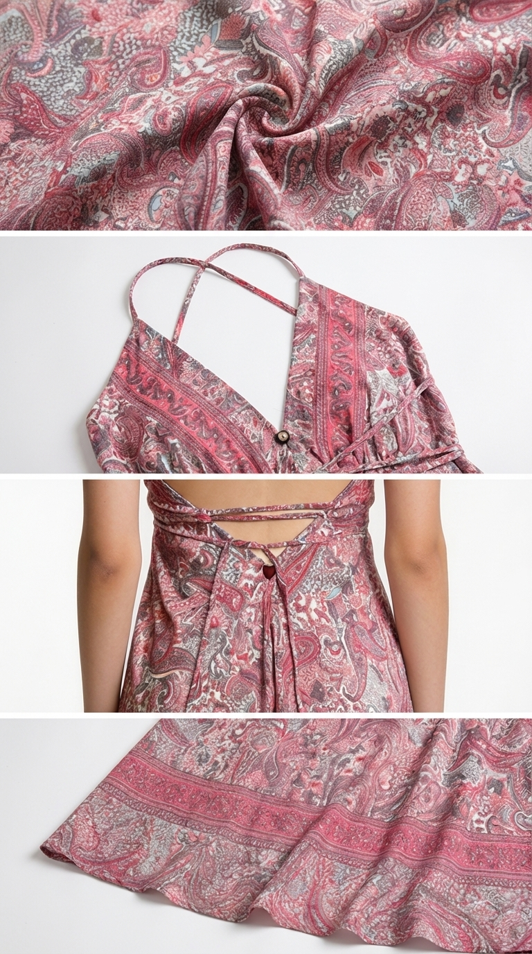 Vestito lungo boho