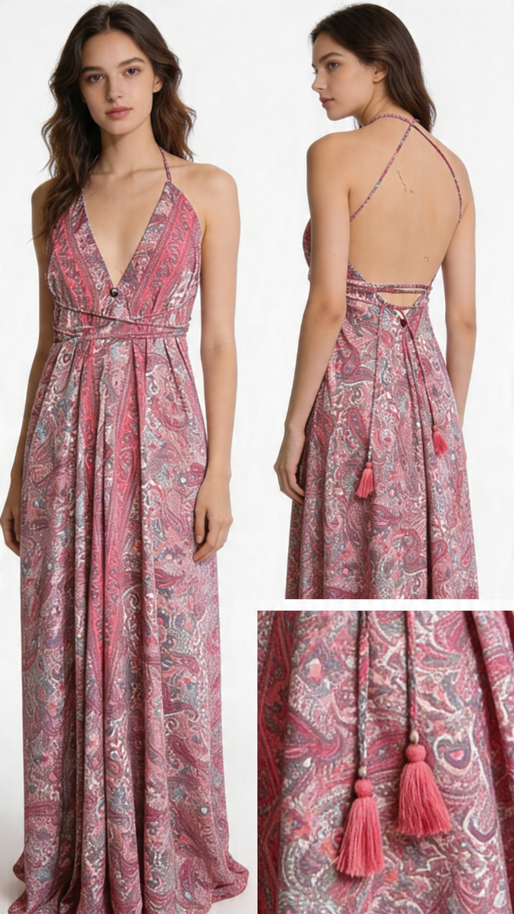 Vestito lungo boho