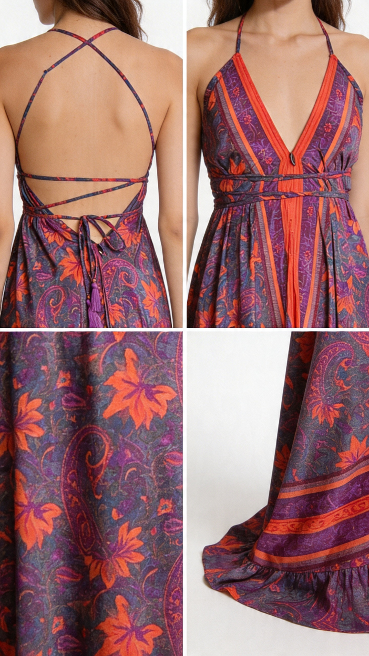 Vestito lungo boho