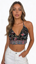 Crop top reversible