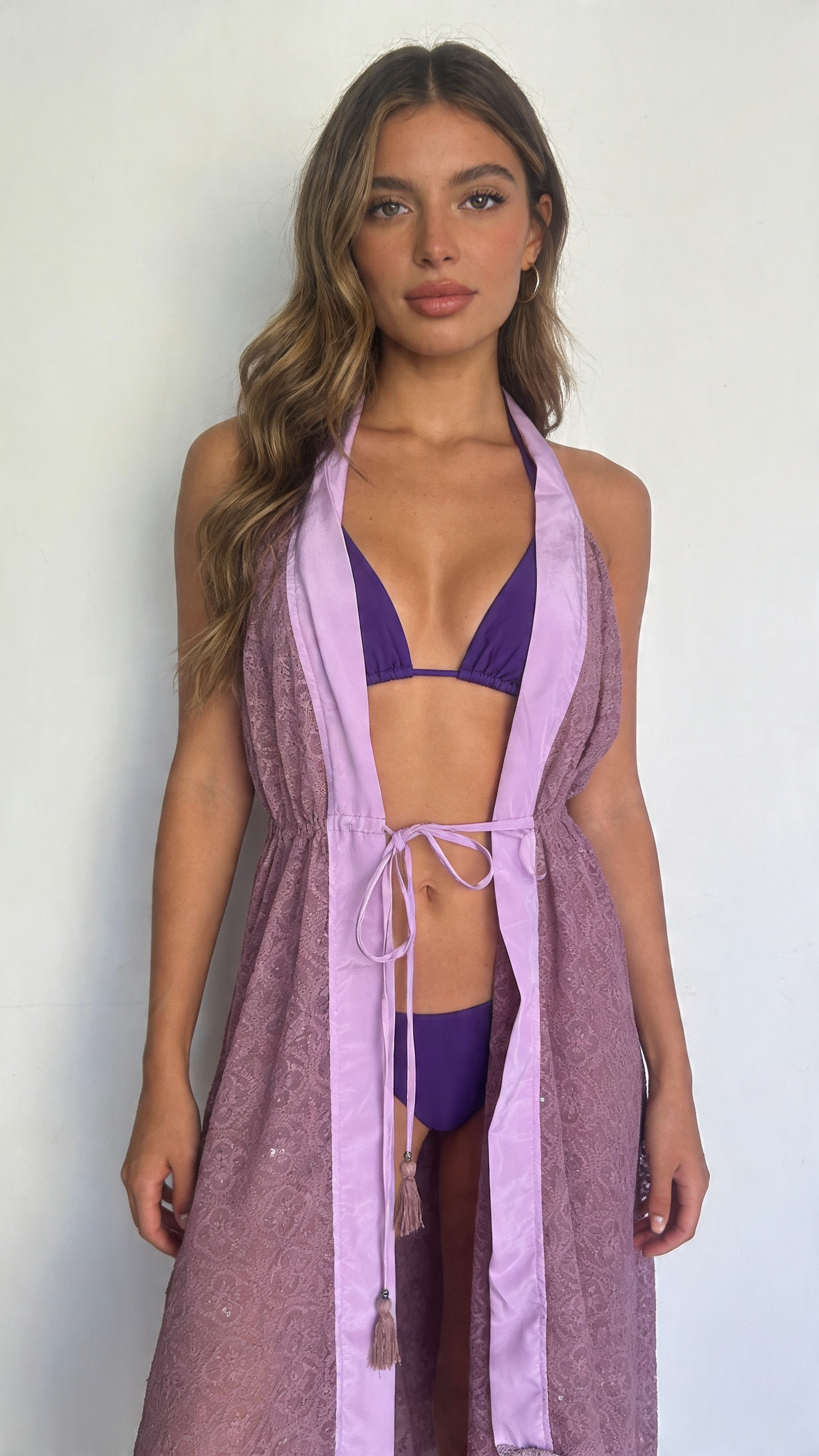 Copricostume pizzo