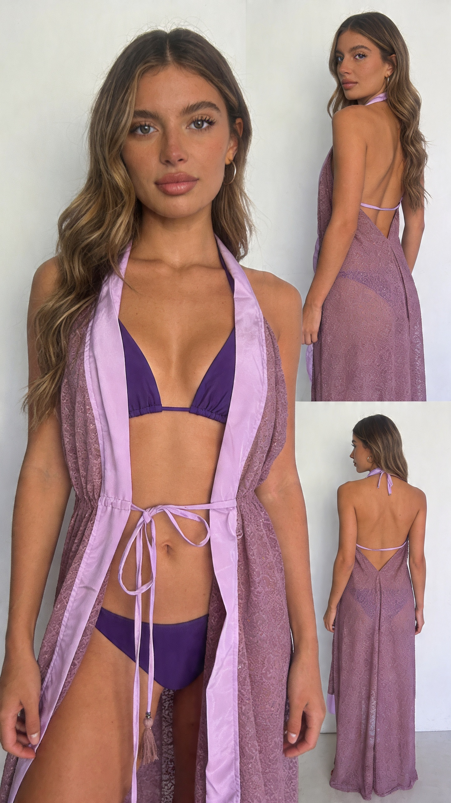 Copricostume pizzo