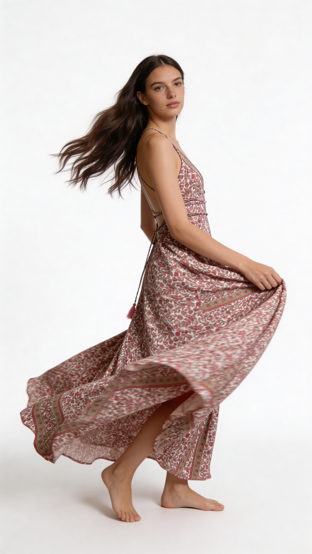 Vestito lungo boho