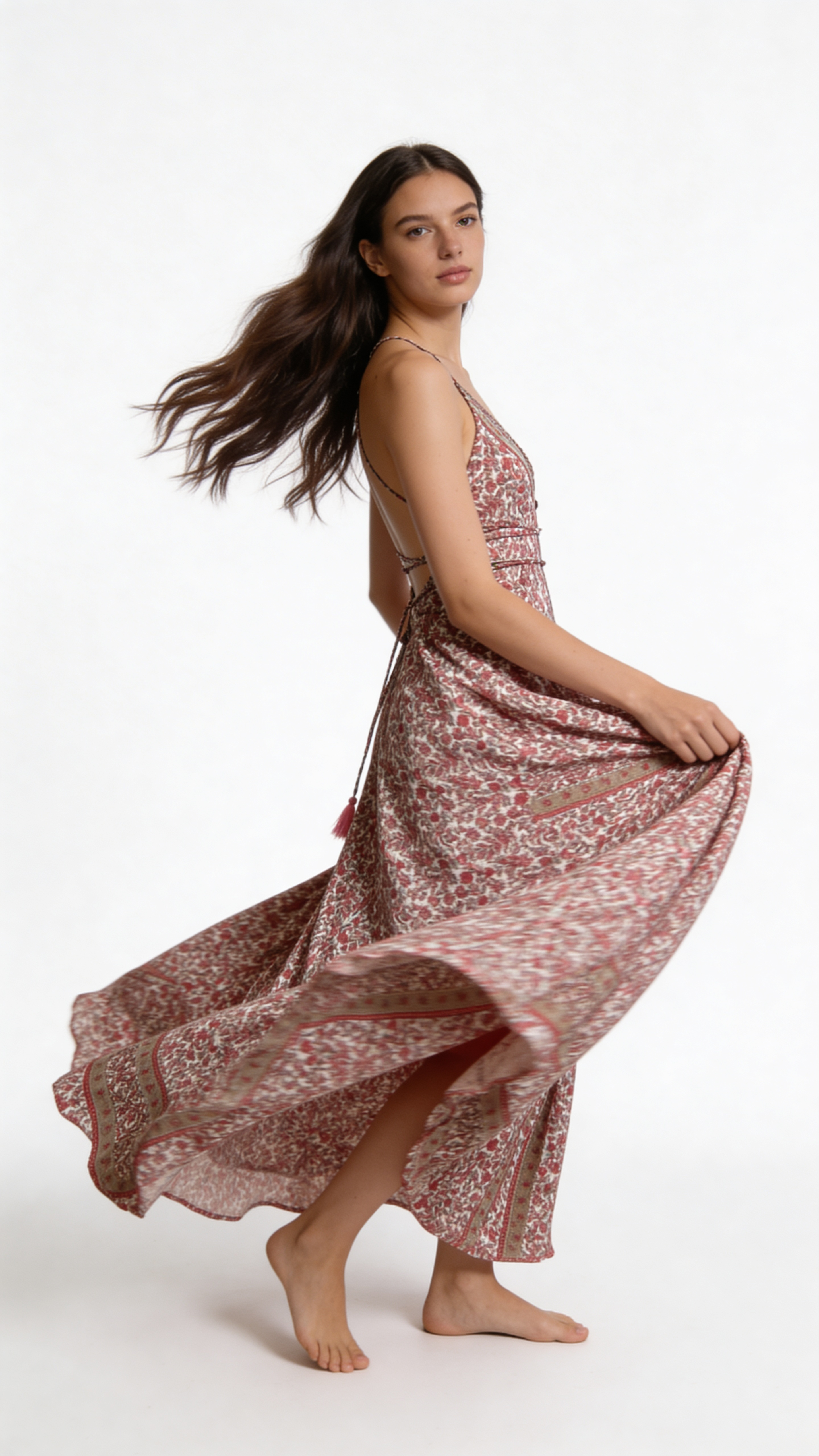 Vestito lungo boho