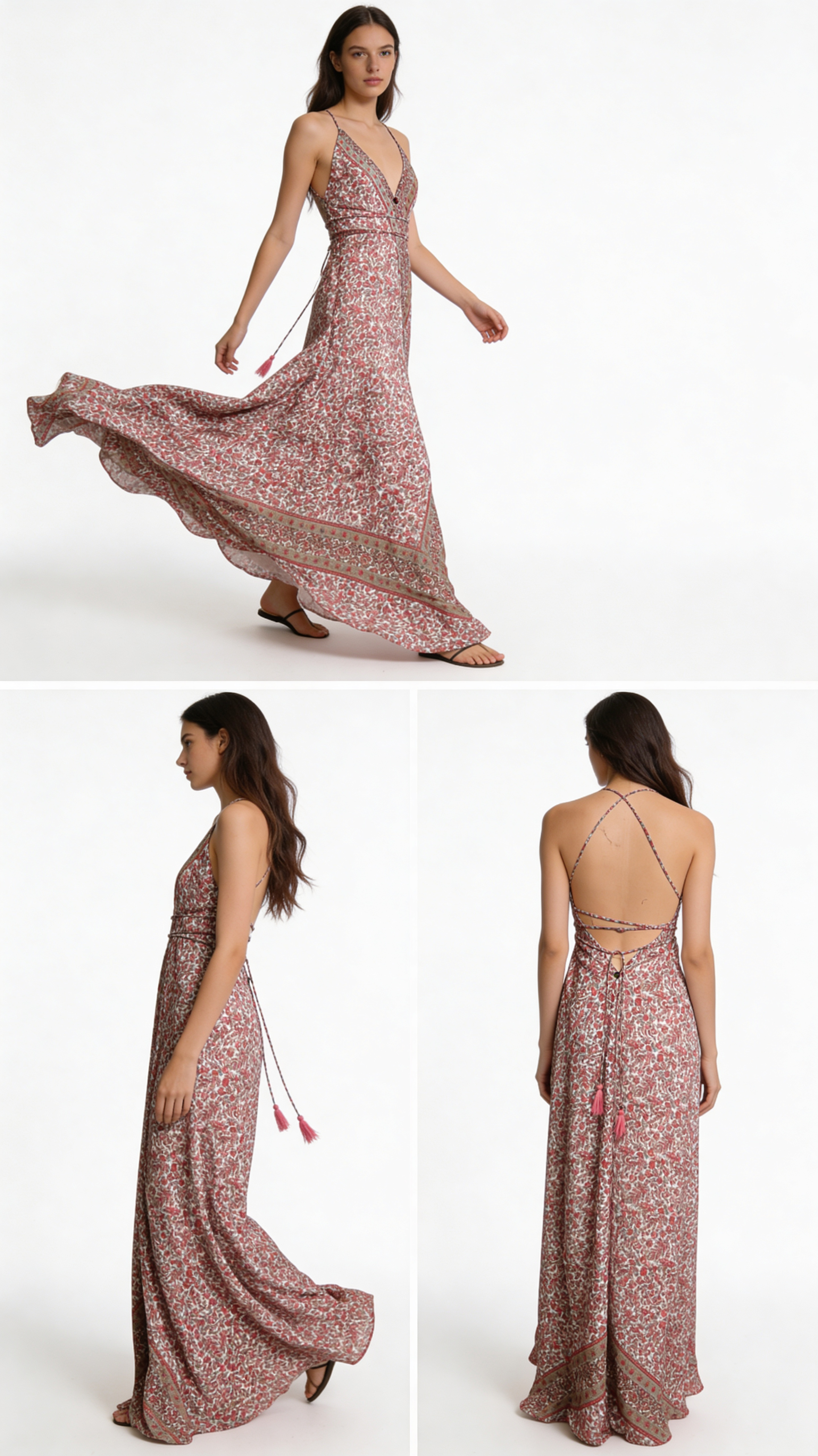Vestito lungo boho