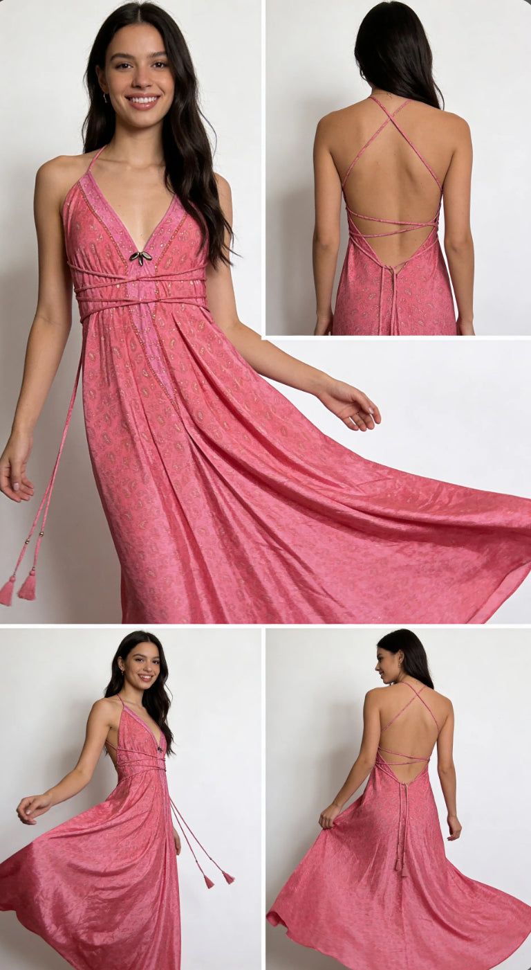 Vestito lungo boho