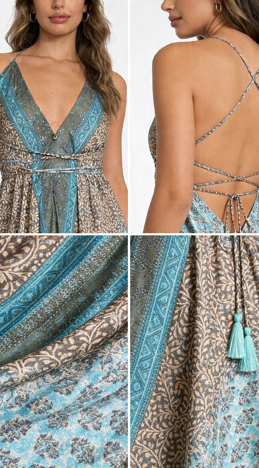 Vestito lungo boho