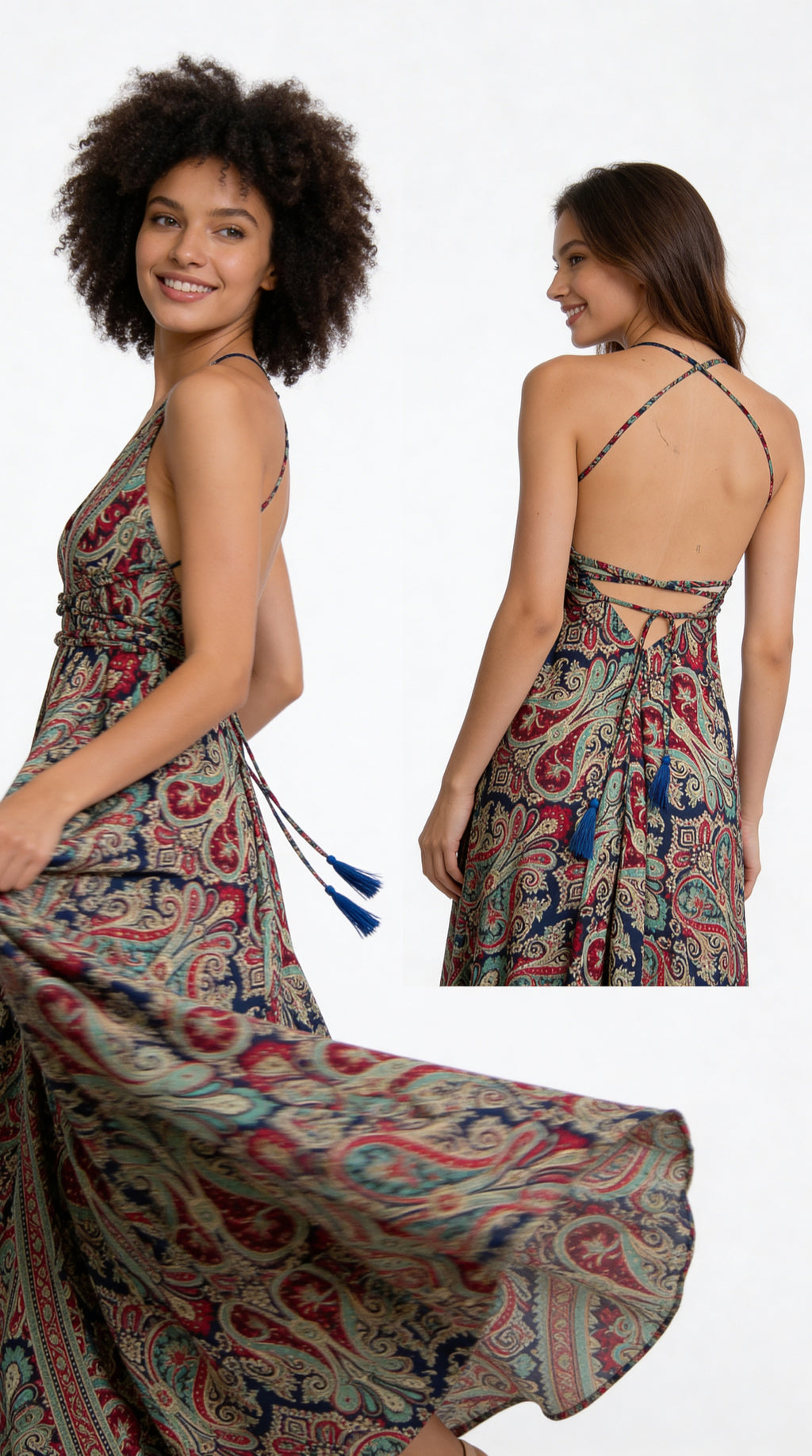Vestito lungo boho