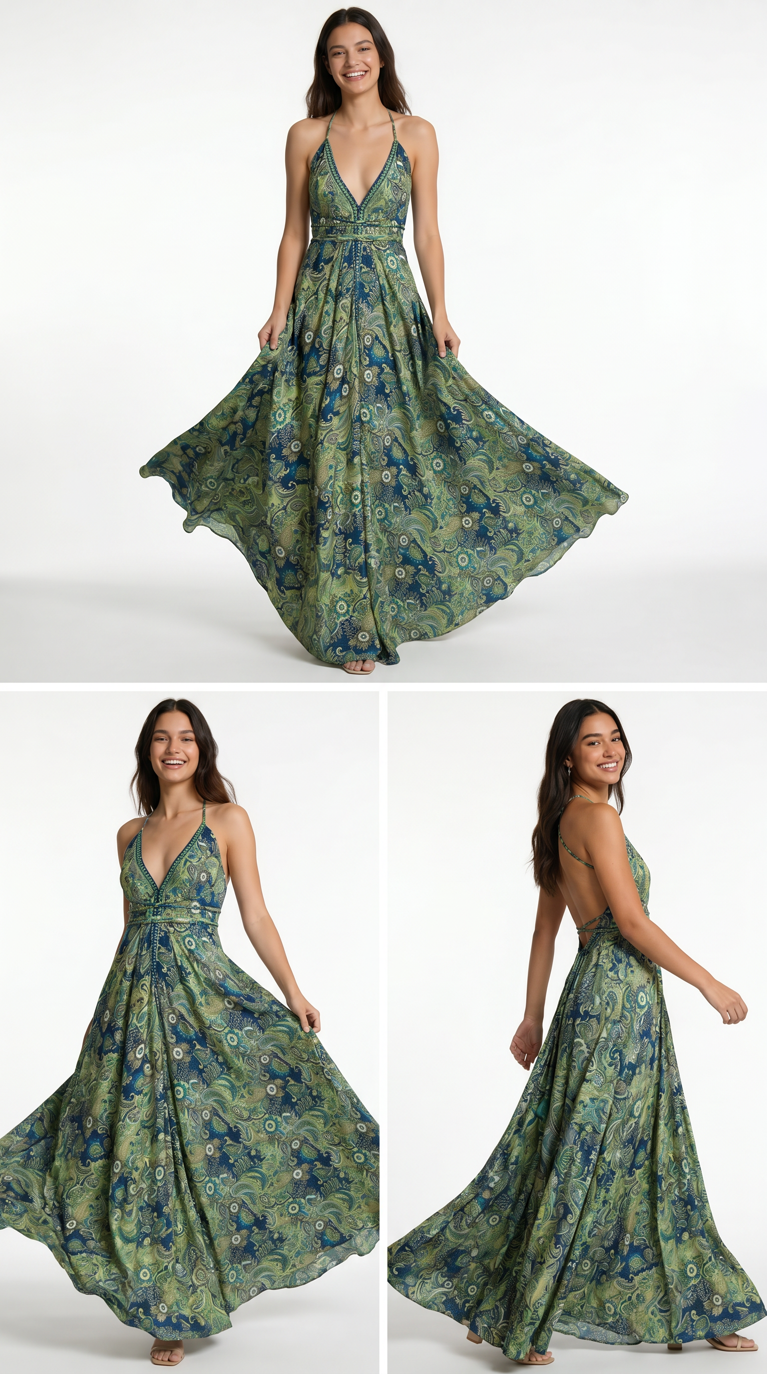 Vestito lungo boho