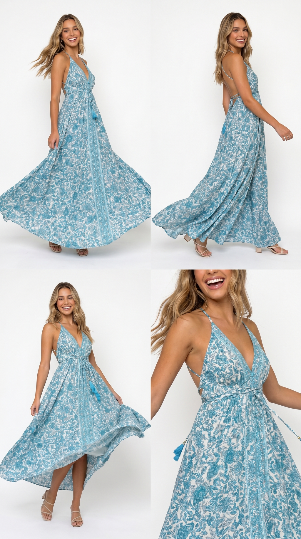 Vestito lungo boho