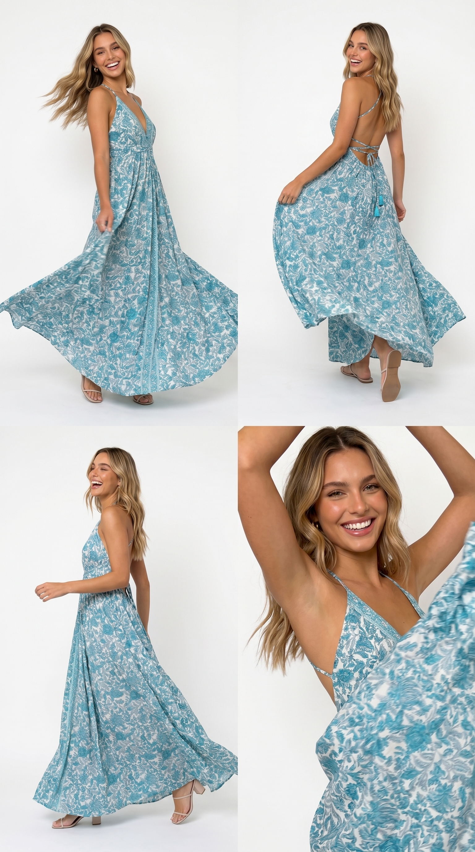 Vestito lungo boho